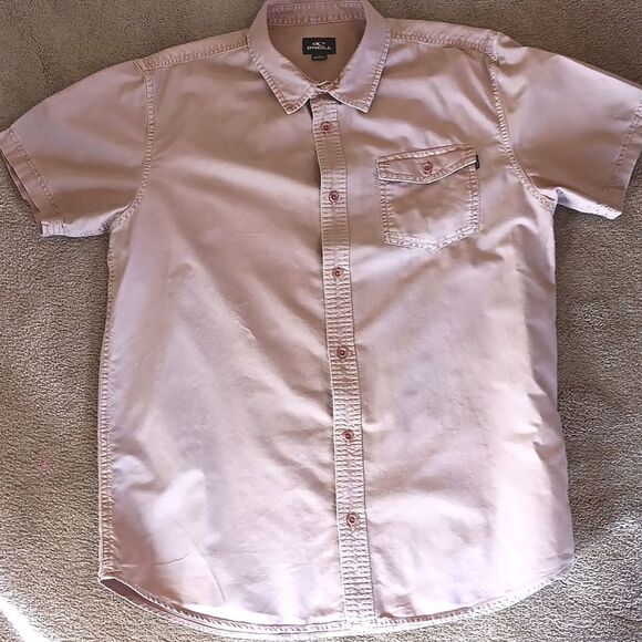 O'NIELL Short Sleeve Cotton Shirt. - Picture 1 of 9